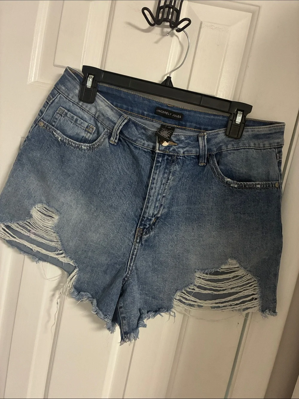 Sincerely Jules denim jean shorts